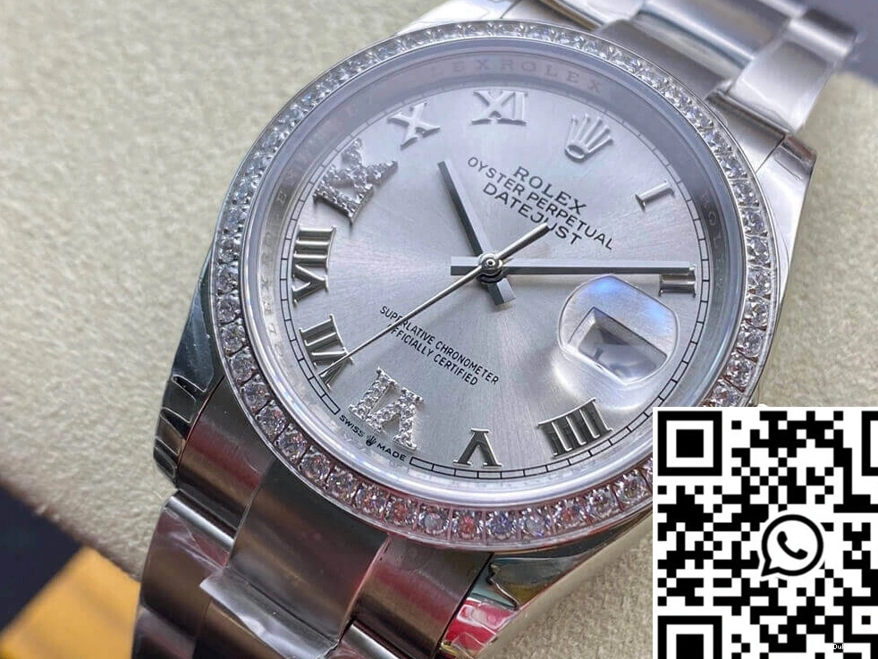 EW Factory Diamond-set Datejust Bezel Rolex M126284RBR-0022 0716
